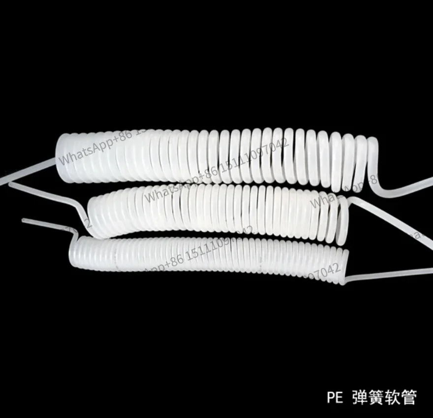 for  LLDPE spring pipe PE snake type PE telescopic coil spiral hose corrosion resistance