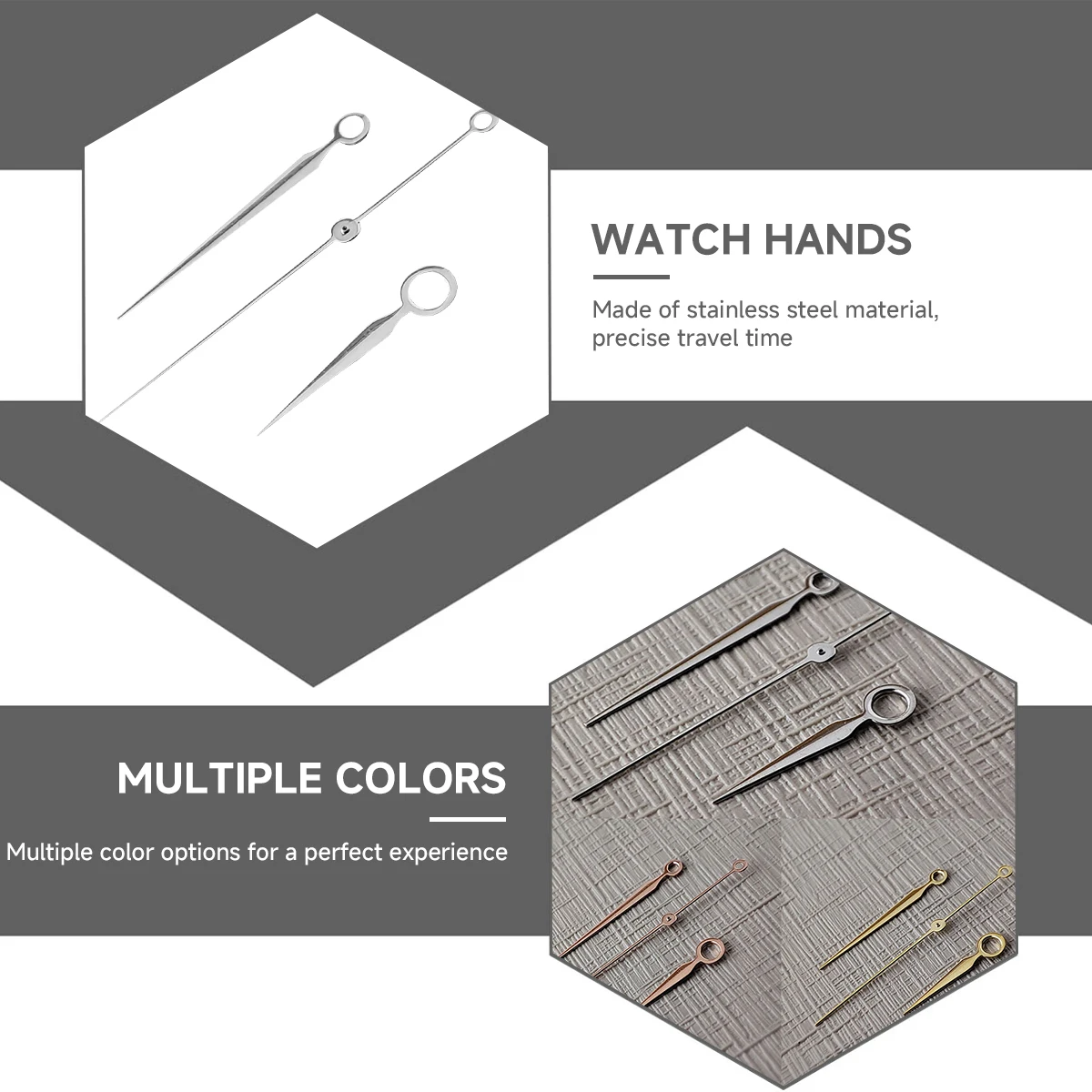 NH35 Hands New Watch Accessories Gold Silver Rose Gold No Luminous Hands Suitable For NH35 NH36 4R 7S Movement ﻿