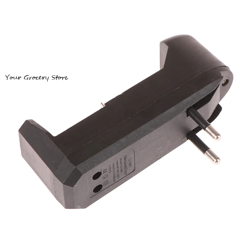 3,7 V 18650 16340 14500 18350 Li-Ionen-Akku, Einzelschlitz, automatisches Ladegerät, EU-Universal-Ladegerät