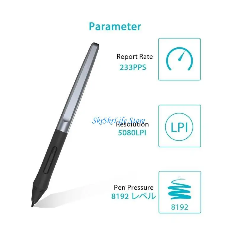 E65E لـ PW100 Digital Pen لـ H640P H950P H1060P H1161 HC16 HS64 PEN #3
