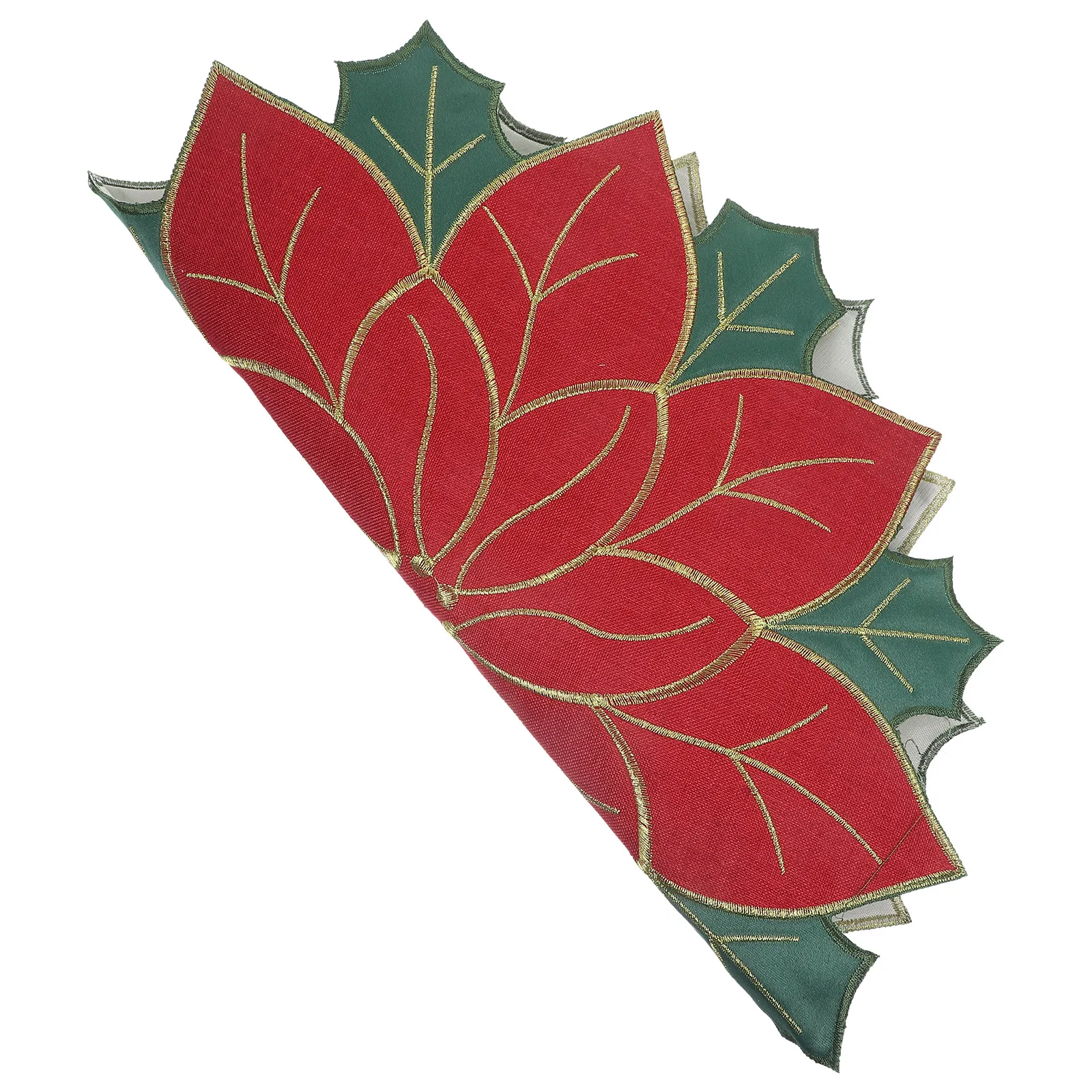 1pc Christmas Themed Xmas Dining Decor Home Restaurant Use Festive Style Unique Table Mat Dish Creative Dining Table Pad Mat