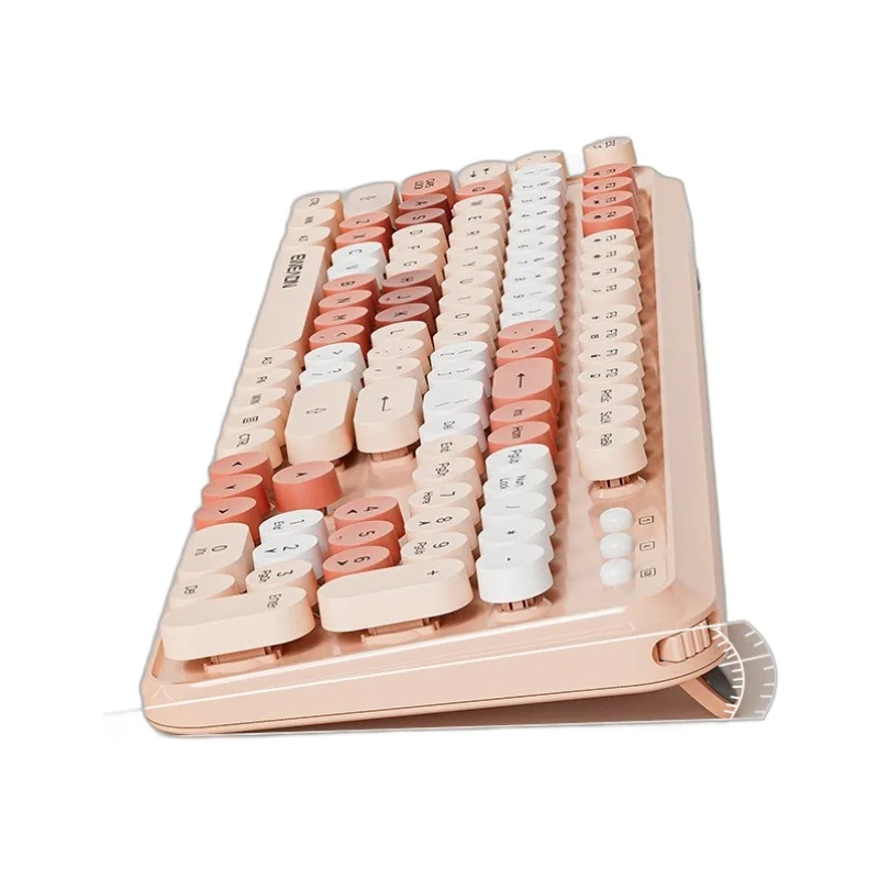 

Беспроводная мембранная клавиатура V96 Frost Green/Jelly Bean/Blackberry Punk Механическая бесшумная клавиатура и мышь