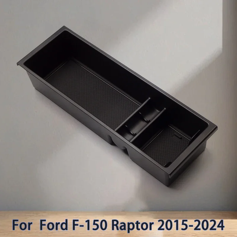 

Armrest Box Storage Box Modification Stowing Tidying Box For Ford F-150 Raptor 2015-2024 2016 2017 2018 Car Internal Accessories