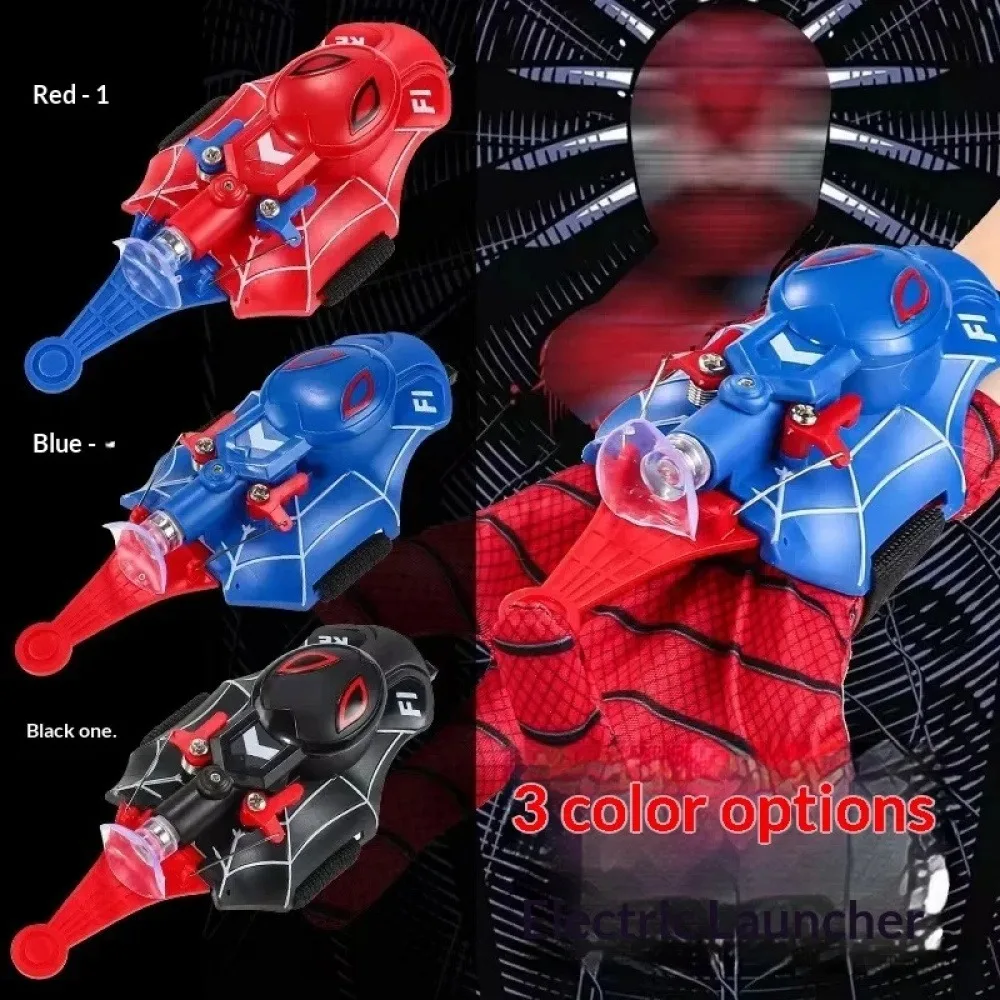 Spider Web Shooter Cool Gadgets String Gloves Shooters Toy Wrist Launcher Web Launcher String Shooters Toy Halloween Prop Toy
