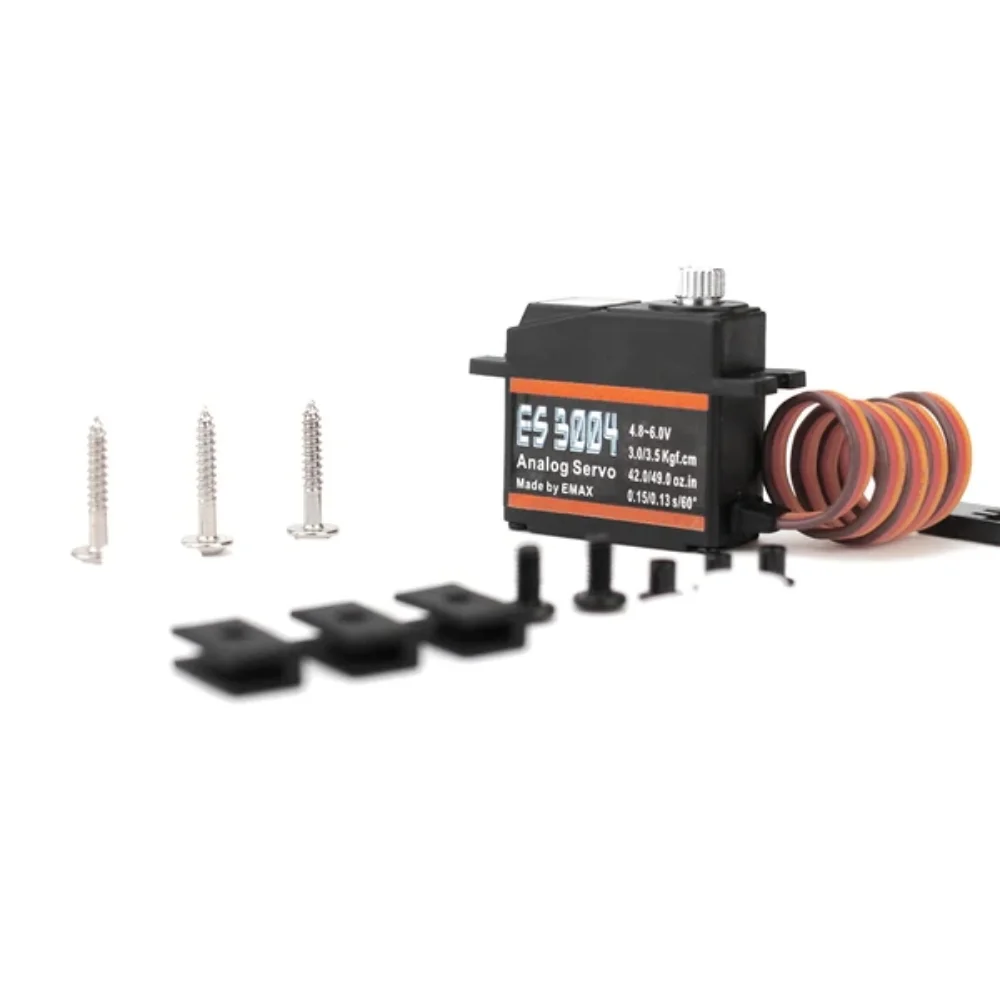 Emax ES3004 17G 3.5Kg 0.13sec 23T Metal Gear Analoge Servo Voor Rc Vliegtuig ES3104 Upgrade