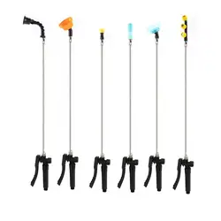 3In1 Stainless Steel 1m Retractable Spraying Rod Copper Connector Outdoor Garden Spraying For Electric Hand Sprayer Accessories
