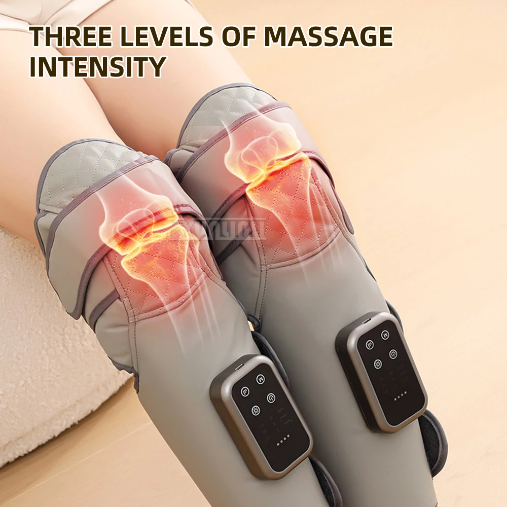 

Electric Knee Massager 3 Levels Vibration Hot Compression Heated Leg
