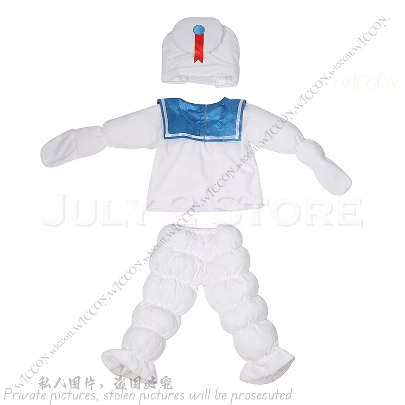 Natal anak-anak Marshmallow bayi Kawaii Monster kecil karakter pesta Paskah permen katun pesta Halloween Masquerade Natal