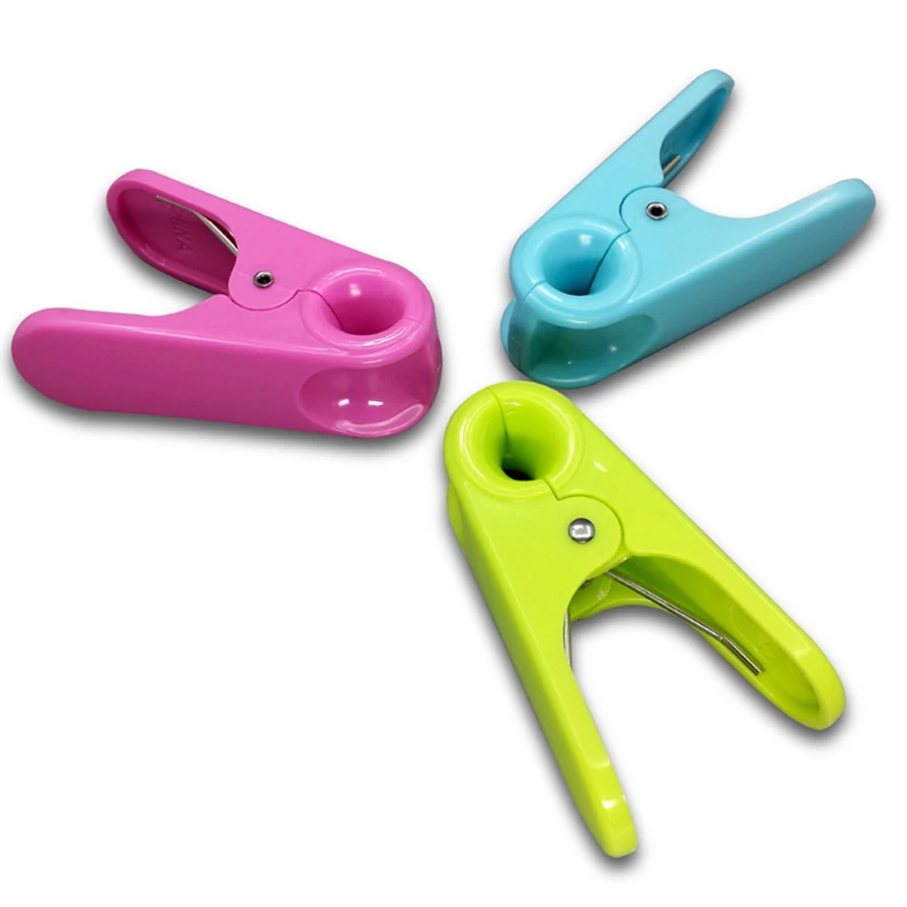 

10 Pcs Snack Sealing Clip Clips for Packages Clothespin Lunch Food Simple Vacuum
