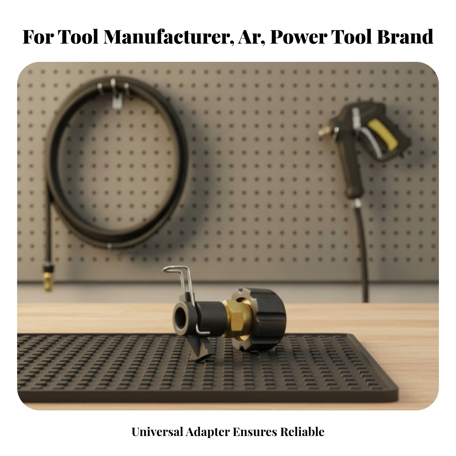 Threaded Coupling Connector Pressure Washer Adapter Pressure Washer Adapter Connector Brass Center Compact Cylindrical