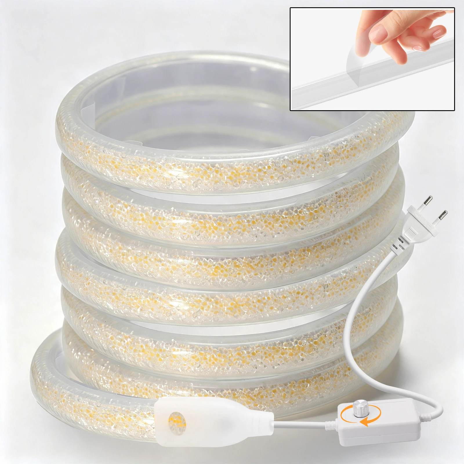 AC 220V COB調光可能なLEDネオンライト 防水フレ - Lighting Decoration On Wall のレビューと価格