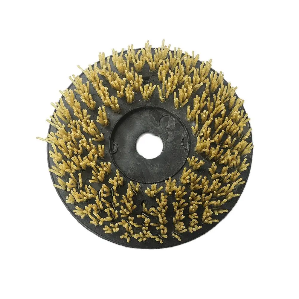 1 Pc 10 Inch 250mm Circular Round Stone Abrasive Diamond Brush For Grinding Marble And Granite Stone Quartz Concrete Surface