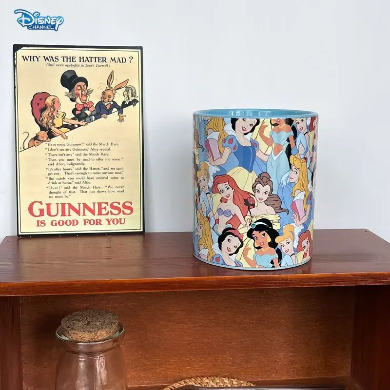 Disney Princess Belle Ariel Mermaid Aurora Snow White Cindy Mug Water Cup mugs coffee cups Personality Creative