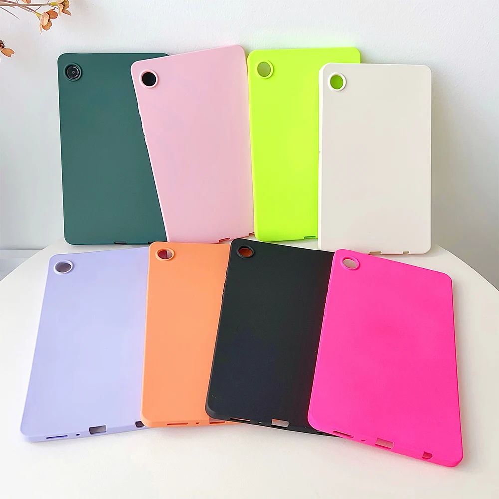 Custodia Skin Feel per Samsung Galaxy Tab A9 S9 Plus S7 S8 FE S6 Lite A7 A8 10.5 Cover Soft Matte antiurto Tablet Pad Shell Fundas