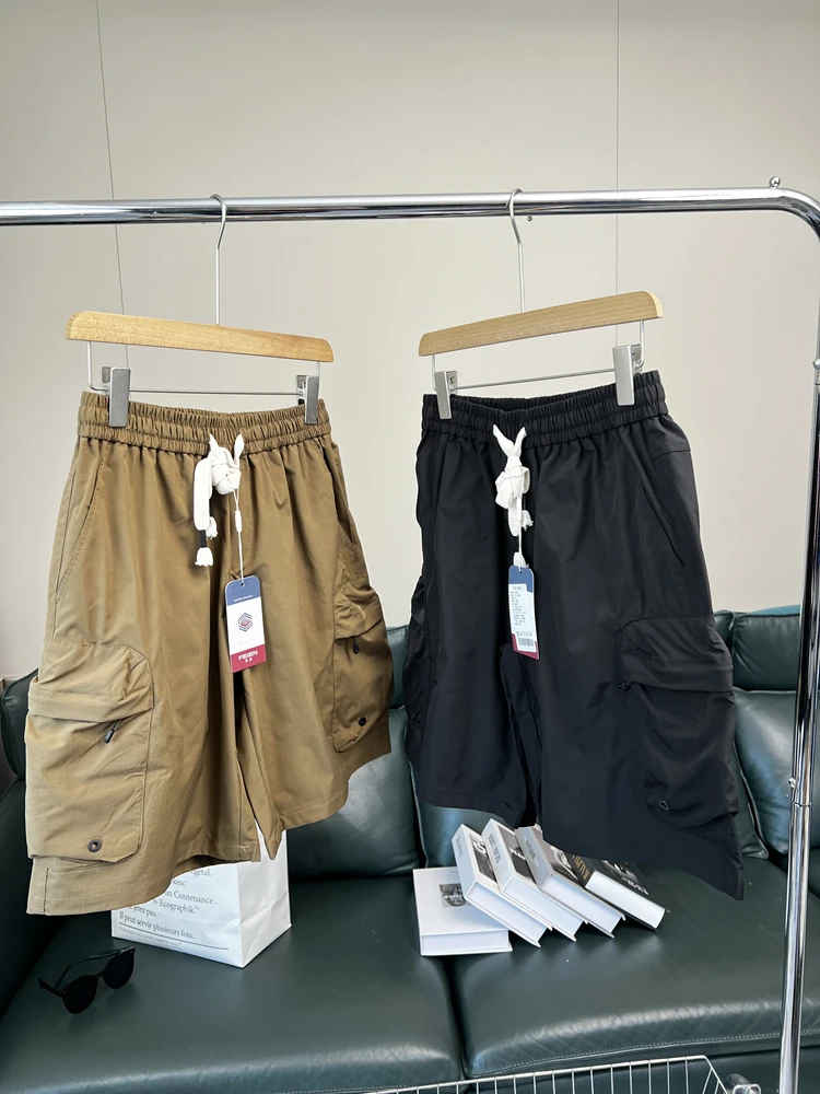 

Outdoor Men's Workwear orts Tartan Texture Waterproof Mountain Series Summer Wear Resistant to Wear And Tear Casual Pants