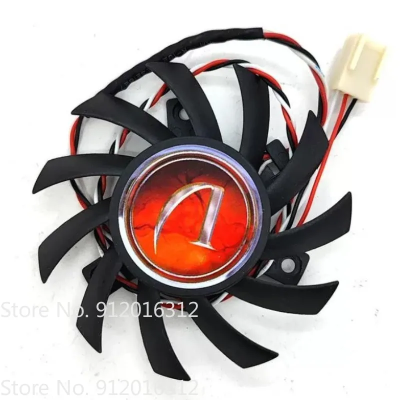 Original Cooler Fan PLA07010B12H 12V 0.35A Hole Spacing 4.0cm Diameter 6.5cm Graphics Card Cooling Fan
