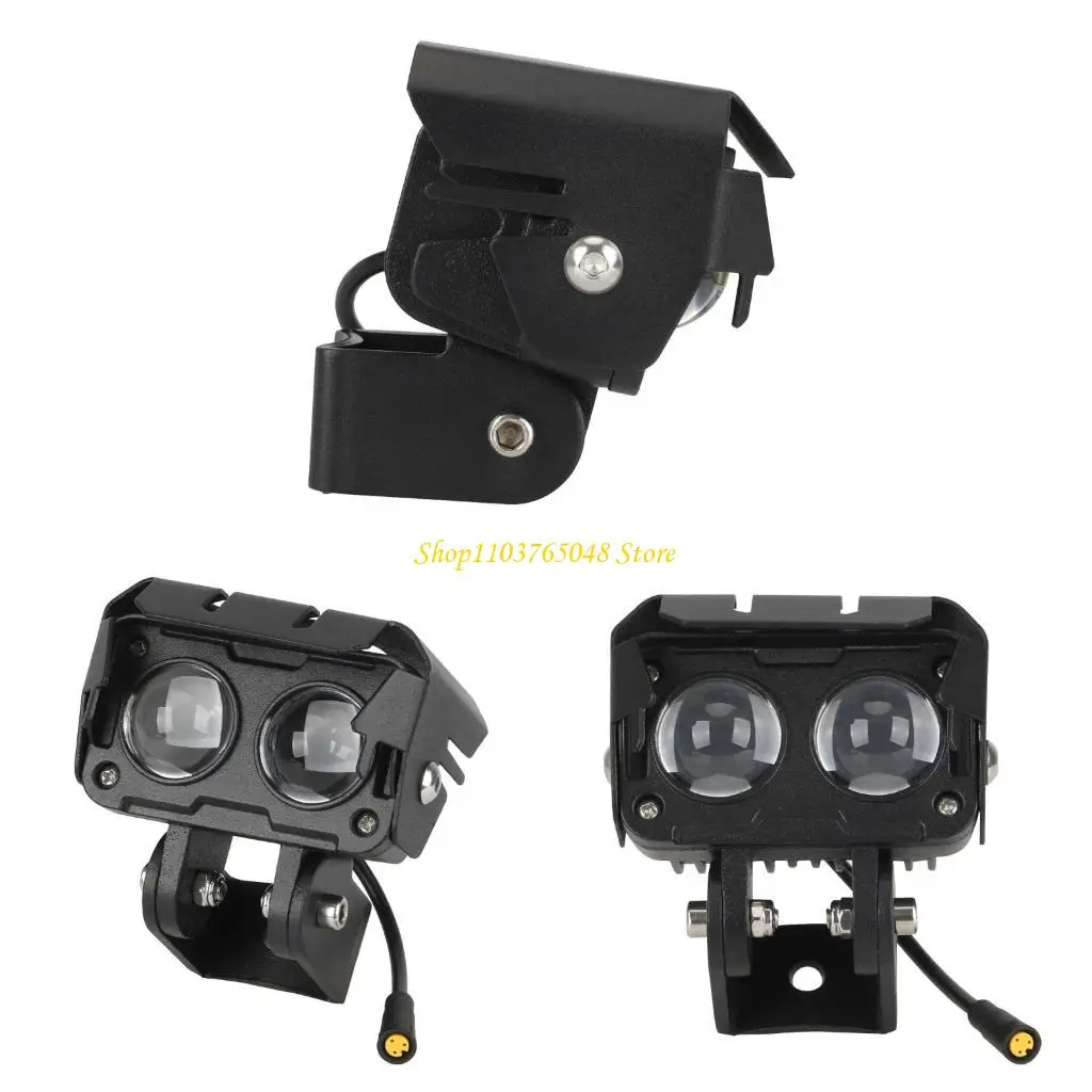 

Водонепроницаемый скутер, легкая прочность, фара для скутеров, передняя фара для езды на велосипеде, подходит для активного отдыха