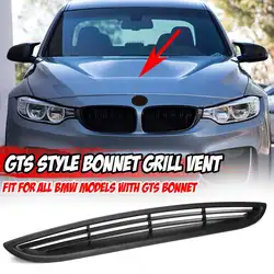 GTS Style 2x Car Front Bonnet Grill Hood Vent Cover Air Outlet For BMW E90 E91 E92 E93 F10 F22 G20 G30 F30 F80 F82 F83 M3 M4 M5