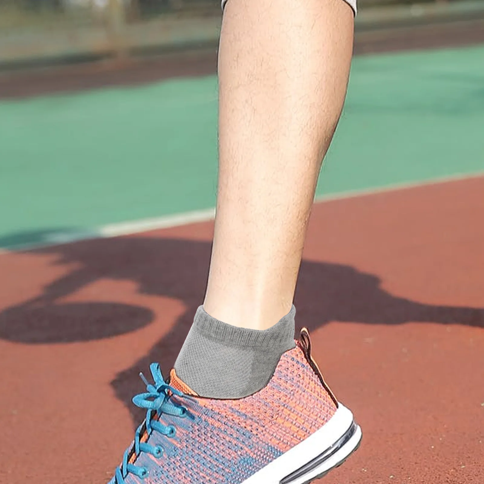 

4Pairs Combed Cotton Running Socks High Quality Comfortable Low Cut Liner Socks for Men Women All Season Usage