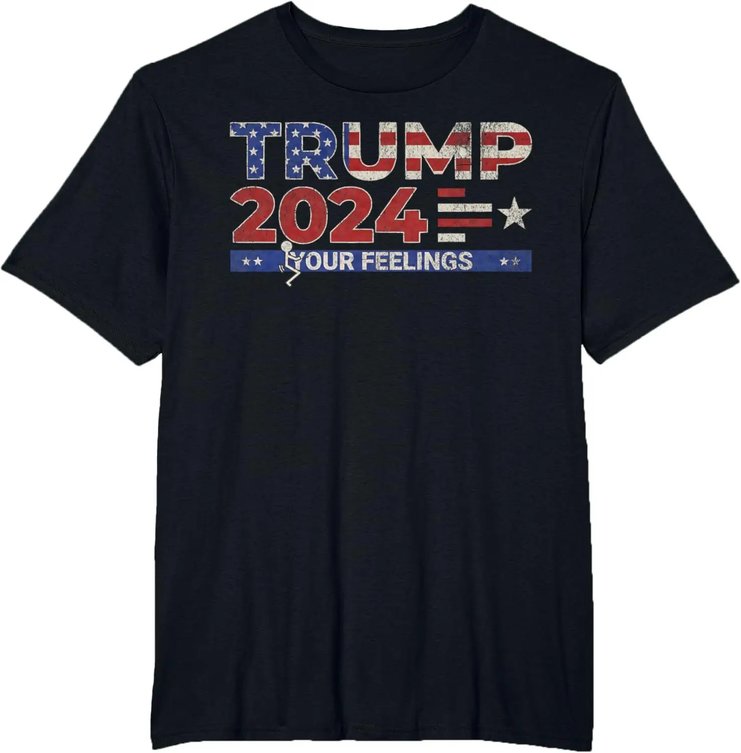 Funny Trump 2024 Your Feelings Conservative Republican Felon T-Shirt