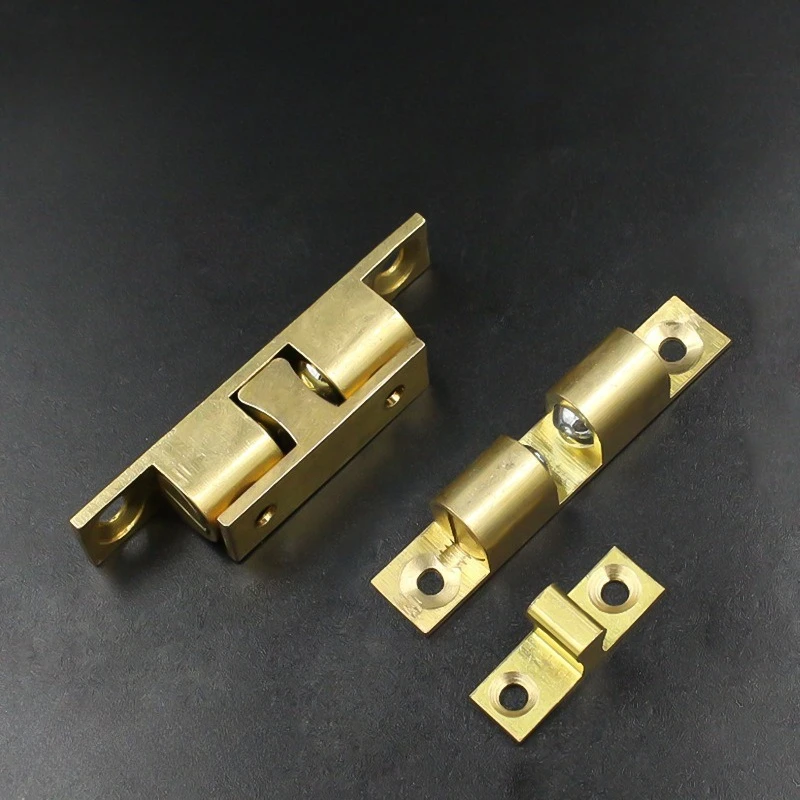 Brass Ball Catch Roller Catch Kitchen Cabinet Door Latch Furniture Door Suction Lock Factory Direct Supply Suction Catch Lock