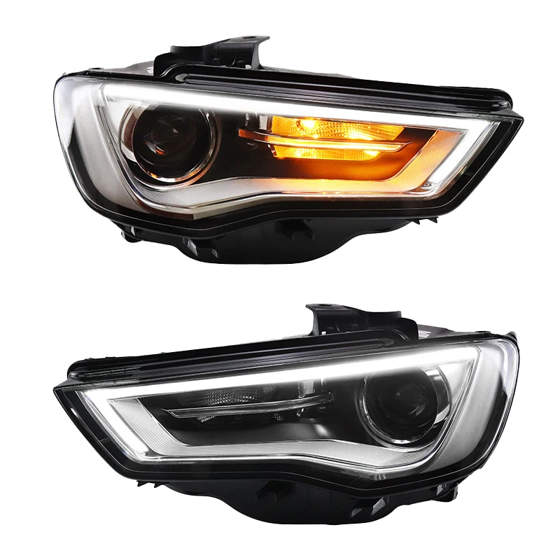 

For Audi A3 Ssportback Limousine Headlights 2013-2016 Year Front Lights Upgraded Head Lamp Light DRL LED Headlight