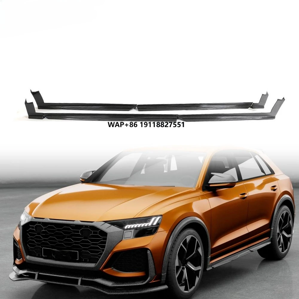 

Top selling Carbon Fiber Aftermarket Mods Rsq8 Side Skirts ForRsq8 Base Sport Utility 4-door 2020-2023