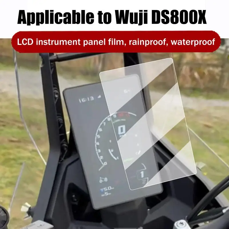 Motorcycle DS800X Instrument Cluster Protection Film Dashboard Display Guard  Resistant Accessory for Clear Viewing Experience