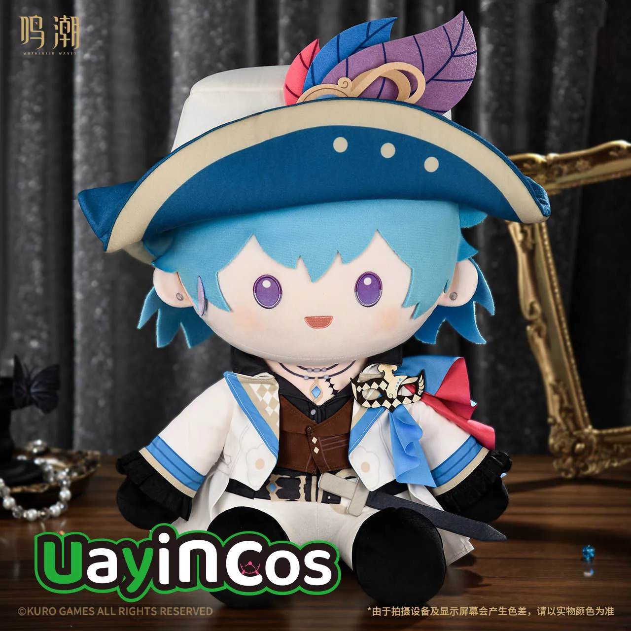

40cm Game Wuthering Waves Carlotta Montelli Phoebe Brant Rover Stuffed Plushies Plush Doll Clothes Pillow Anime Figure Game Toy