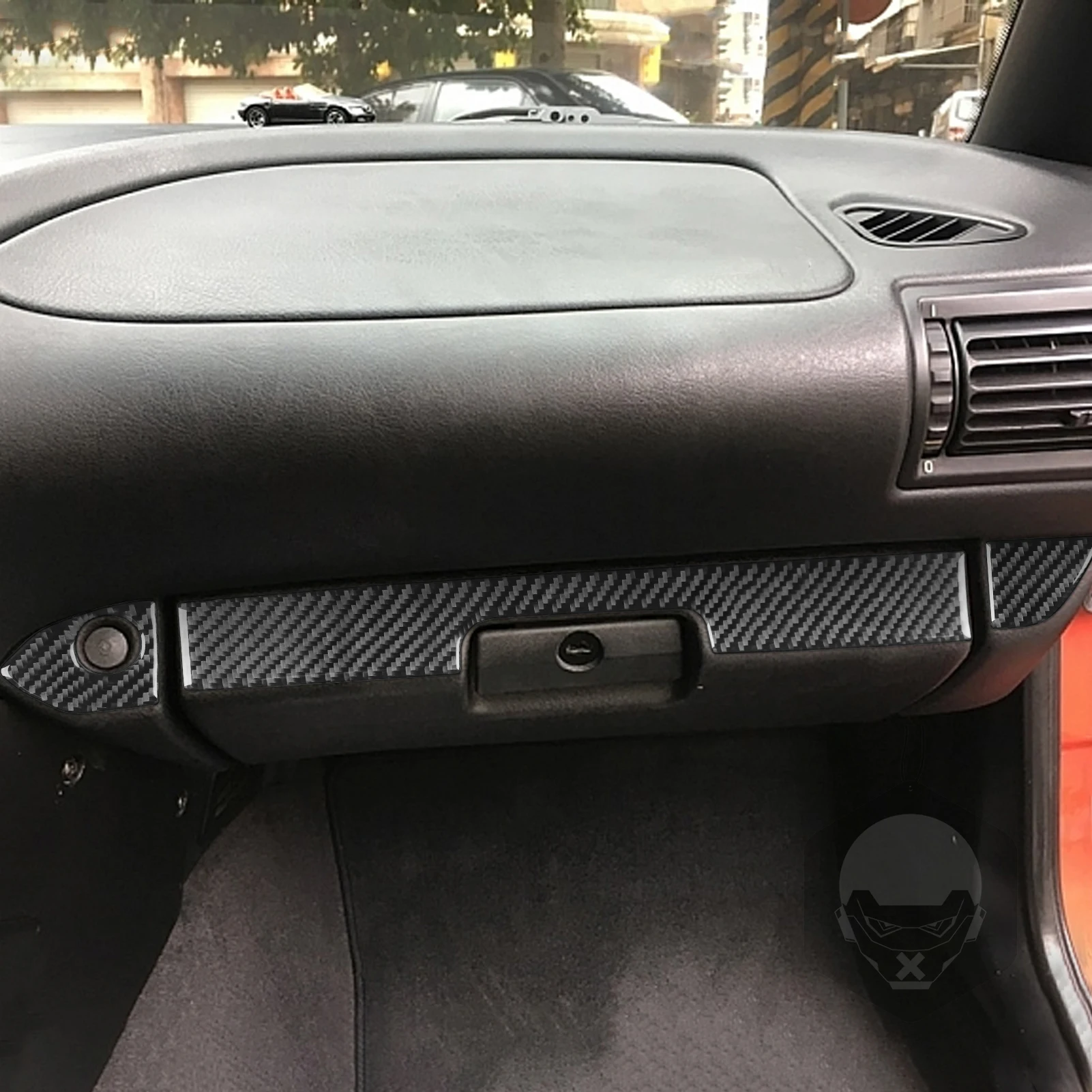 For BMW Z3 E36 1998 1999 2000 2001 2002 Carbon Fiber Gear Shift Air Outlet Dashboard Panel Set Car Interior Accessories Sticker