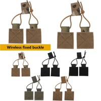 Camping Vest Chest Hanging Wireless Fixed Buckle Outdoor Chest Hanging Vest D3CRM External Fixed Radio Assembly Accessories