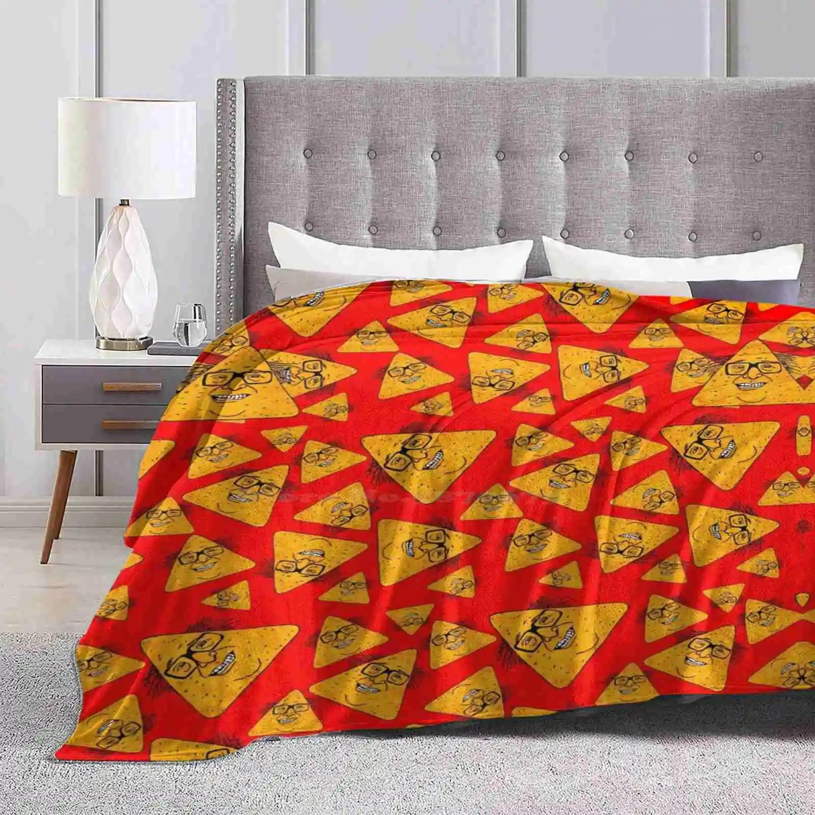 Devitos 2 Creative Design Comfortable Warm Flannel Blanket Danny Devito Dorito Chips Its Always Sunny Frank Reynolds Funny