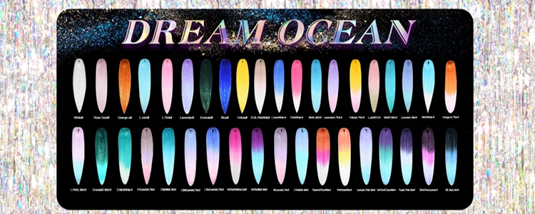 Miss Rola neue Lametta synthetische Faser EZ Dream Ocean vor gestreckte Jumbo Flechten Haar Kanekalon Twist Braid Haar verlängerung – Detail 2