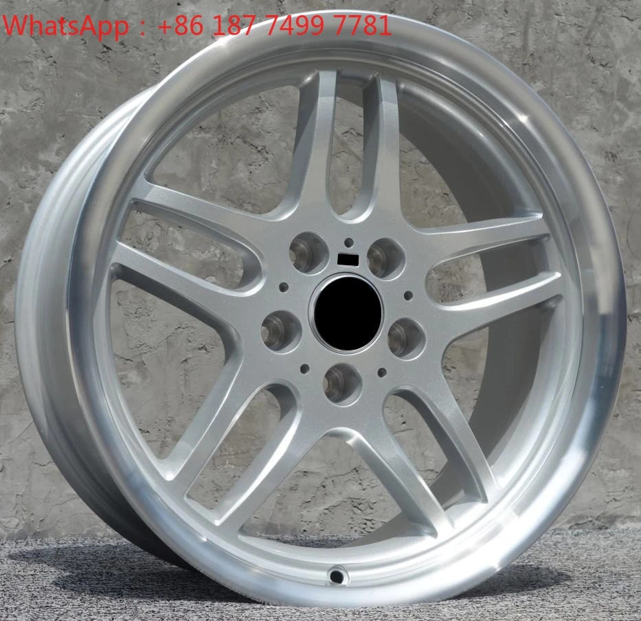 

YQ Cast Hot Sale for 3 4 5 Series E38 E39 E60 E36 F30 F10 Cast 5x120 Silver 19 Inch Rims Style 37 Alloy Passenger Car Wheels