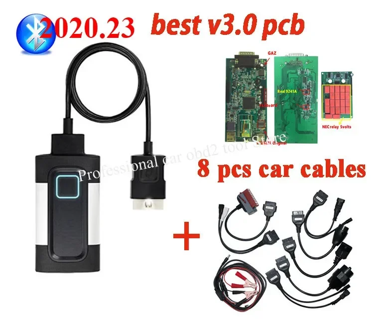 2024 vdijk autocoms Pro 2021.11 keygen vd DS150E cdp V3.0 Relay OBD2 Cars Diagnostic Interface Tool for delphis scanner Adapter