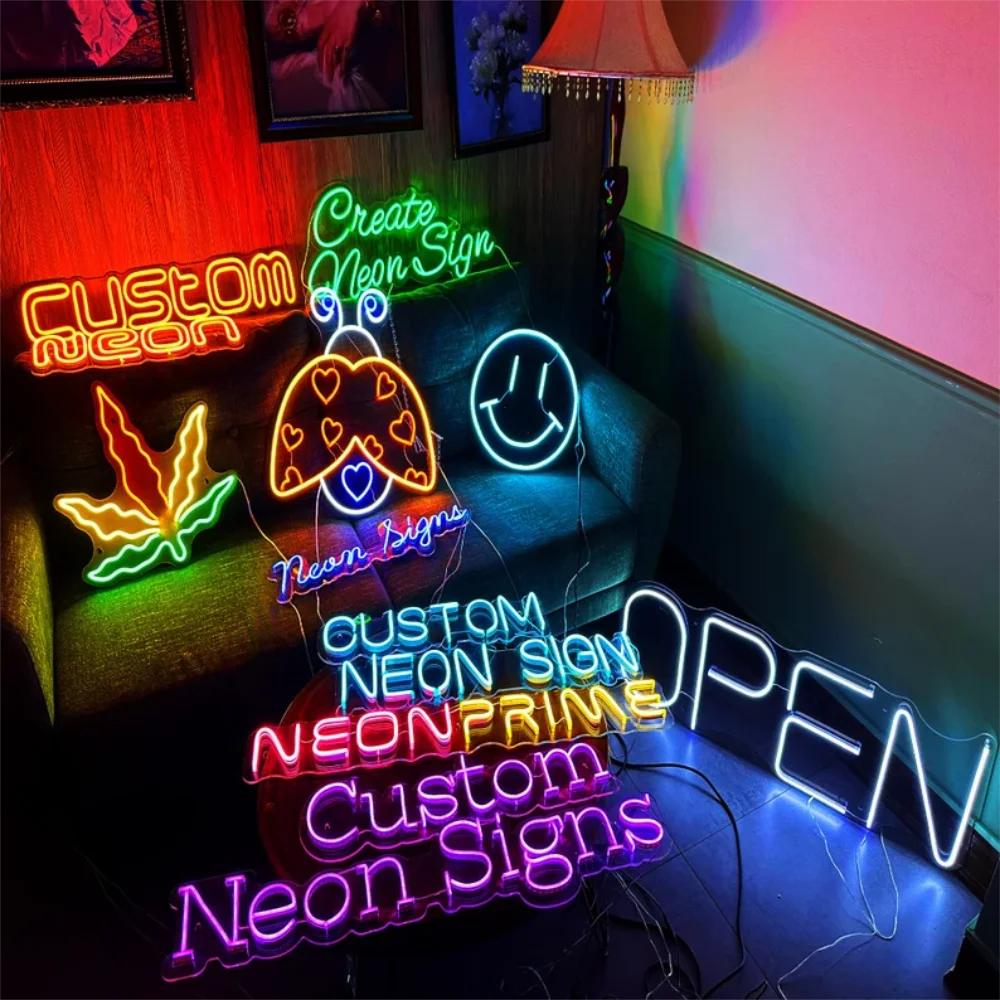 Custom Neon Signs Can Personalized For Wedding Birthday Party  Outdoor Indoor Neon Decorations Neon Led Letters Neon Mural