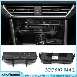 2 Zone For VW MQB Golf T-Roc Arteon Jetta Atlas OEM 2ZONE Touch Screen Automatic Air Conditioning Panel 3CC 907 044 L