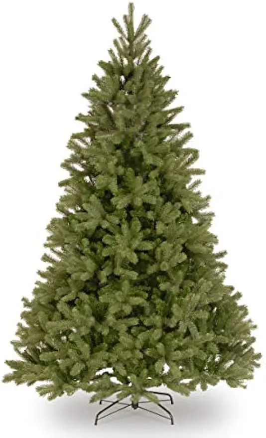 

'Feel Real' Artificial Full Downswept Christmas Tree, Green, Douglas Fir, Includes Stand, 7.5 Feet