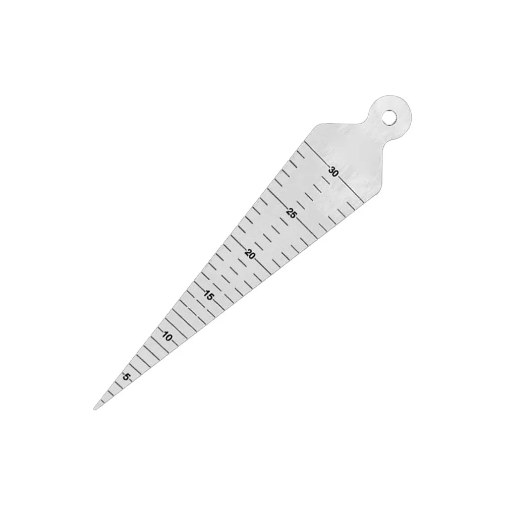 Accurate Measurement Tool Construction Feeler Gap Gauge Gap Hole Measure 5-30mm Measure Tool Steel 1.2mm Thick