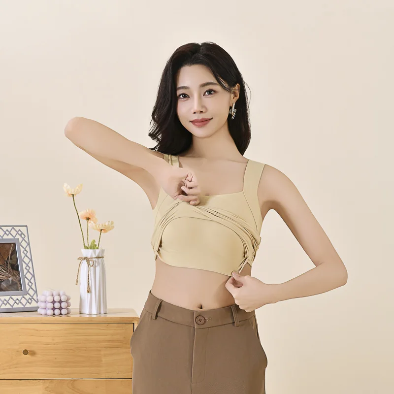 Thermal Underwear Winter New Heating Velvet Warm Tank Tops Solid Color Underwear Women Bottoming Wear Slim Waistcoat