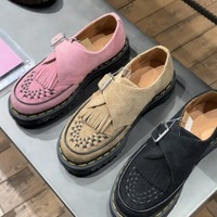 Women's Retro Thick Sole Small Leather Shoes for Women 2024 New Metal British Style Thick Heels Lightweight Mary Jean Lefu Shoes