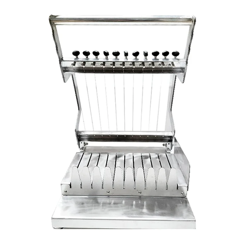 #& forCommercial Chocolate Guitar Cutter Soft Candy Cutting Machine For Chocolate Cake Cheese Cake Soap Bar Cutting Machine