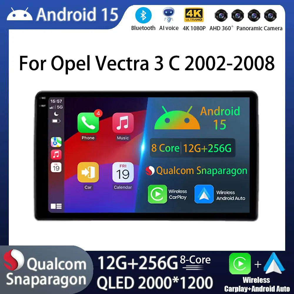 Android 15 Car Radi…