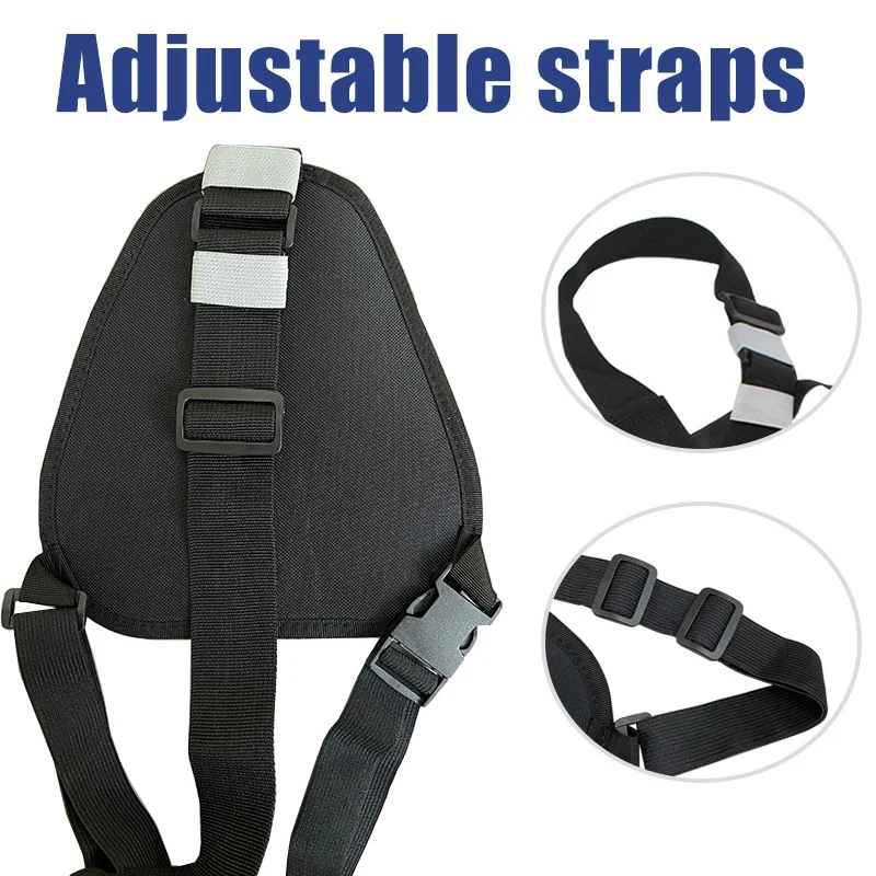 Walkie Talkie Chest Harness Shoulder Radio Holster Pack Adjustable Pouch Holster For Baofeng UV-32 Quansheng UV-K5 TYT Ham Radio