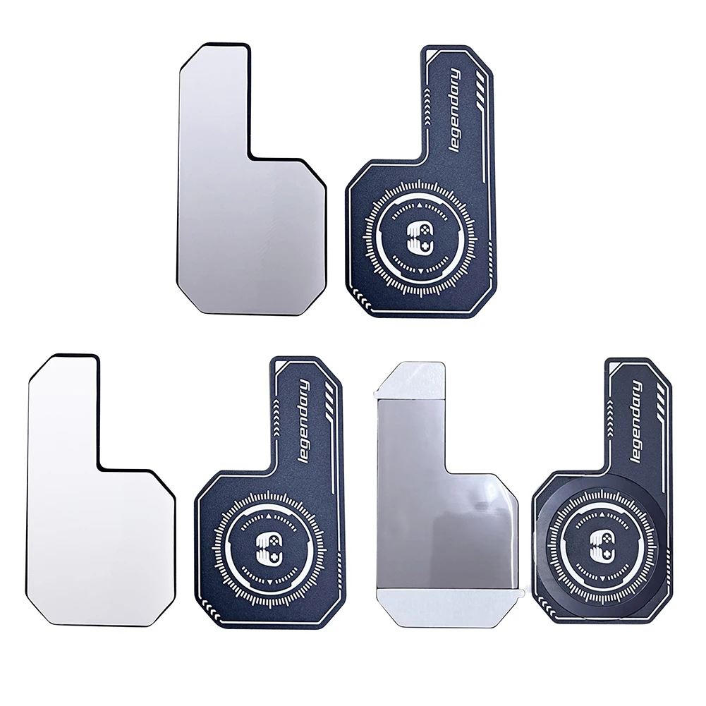 Mobile Phone Cooling Plate Expend Cooling Area Mini Game Cooler for PUBG Game Compatible Magnetic/ Back-clip for Cell Phone