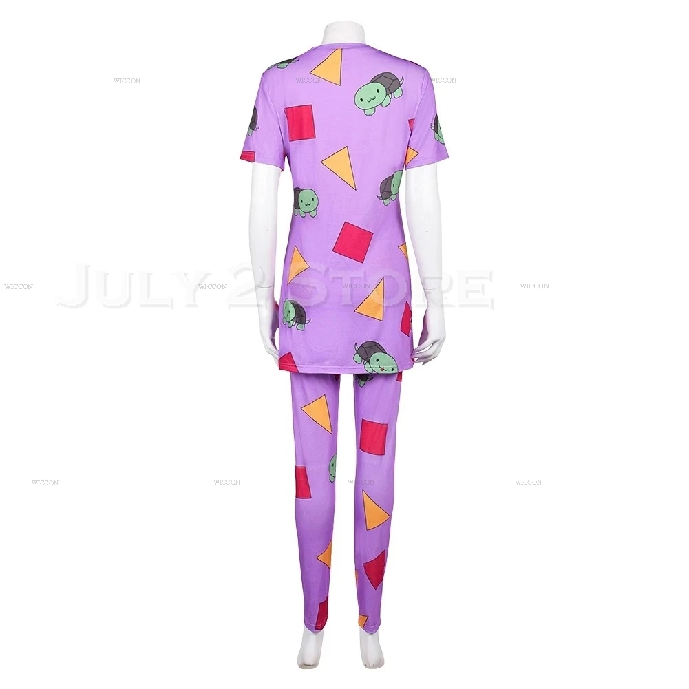 الكبار Huntrix K-Pop Jor이 Zoey Jo-i تأثيري شيطان الصيادين هالوين الفتيات Pj بيجامة تأثيري لطيف Maknae ملابس المنزل الزي زي