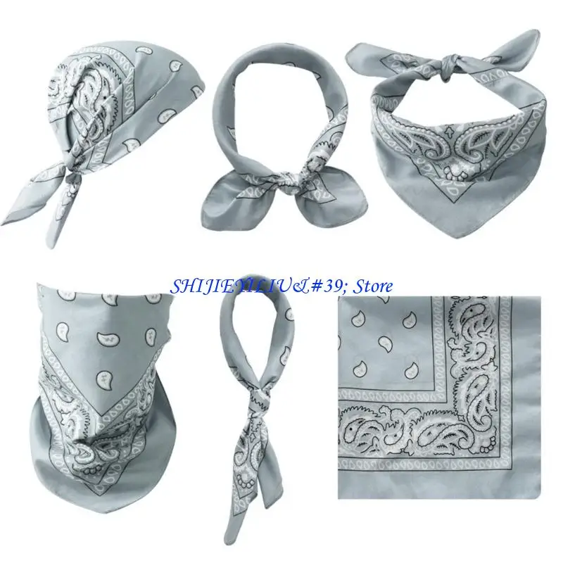 E21F Multi Functional Dance Accessory Stylish Head Wrap For Concerts Workouts Easy Care