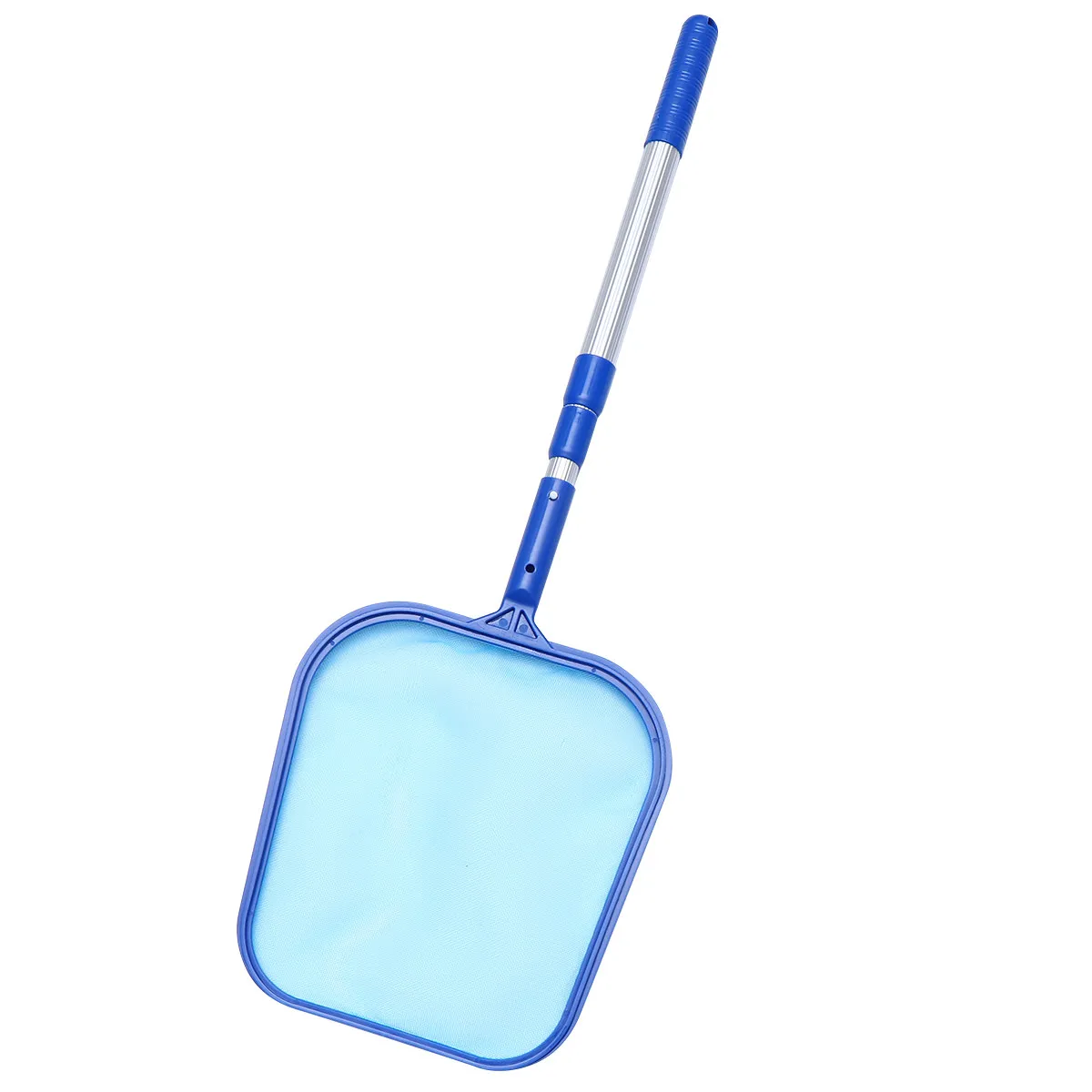 1Set Leaf Skimmer Net Aluminum Handle High Density Mesh Pool Cleaning Tool for Shallow Water Pond Fountain Efficient Debris