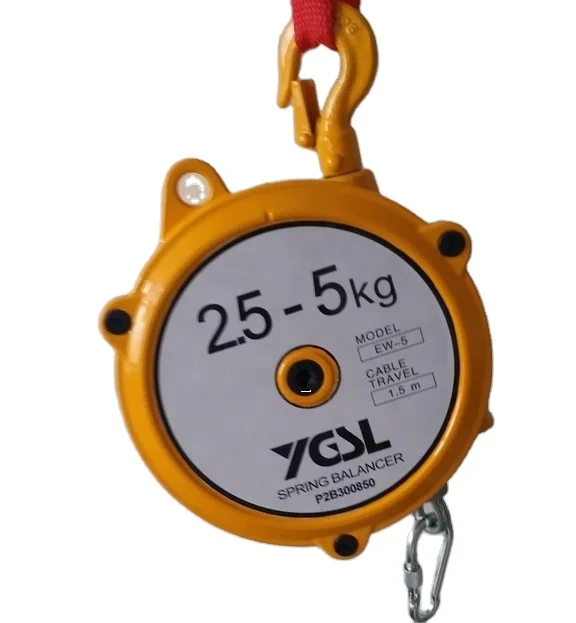 Ygsl EW-5 5Kg Veerbalancer Voor Zware Gereedschapsondersteuning