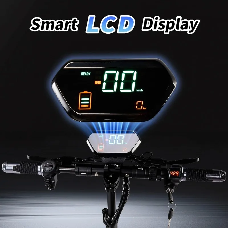 HOME. سكوتر كهربائي للبالغين، نطاق 28 ميل، سرعة علوية 28 ميجا في الساعة، سكوتر إلكتروني قابل للطي بمحرك 800 وات مع هوائي للطرق الوعرة مقاس 10 بوصات